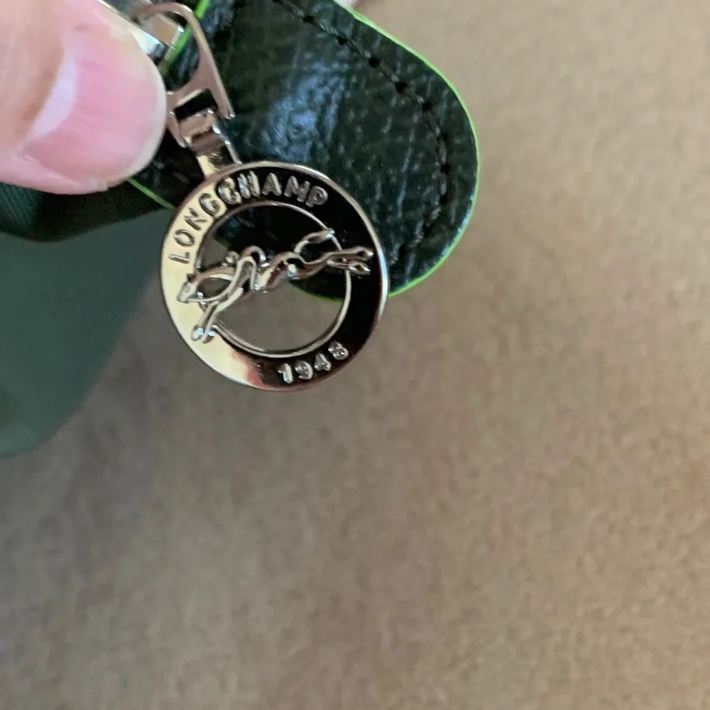 Longchamp Green Nylon Tote Bag - Picture 7 of 9